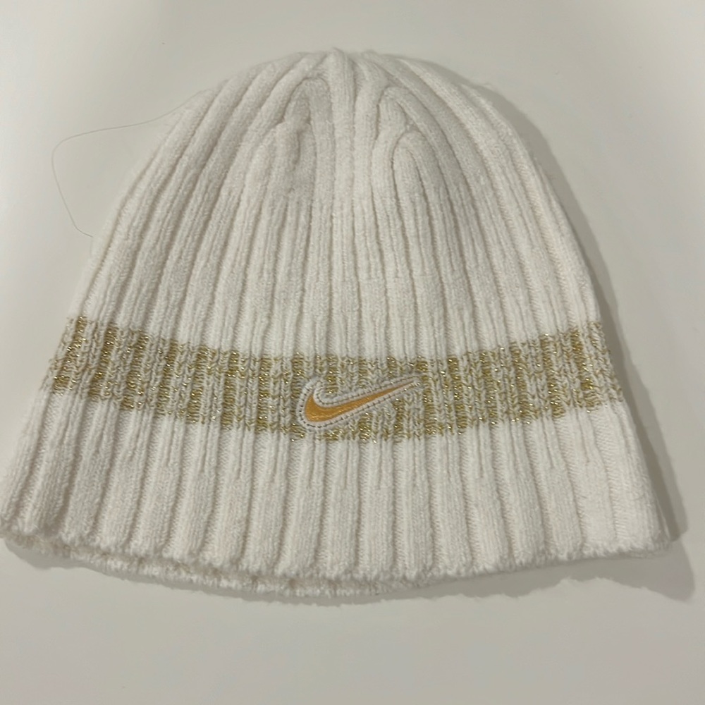 Nike Gold Shimmer Beanie
